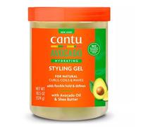 Cantu Avocado Hydrating Gel Flexible Hold with Avocado Oil & Shea Butter 18.5 oz / 524 g