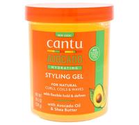 Cantu Avocado Hydrating Gel Flexible Hold with Avocado Oil & Shea Butter 18.5 oz / 524 g