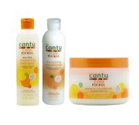 Cantu Care For Kids Shampoo, Conditioner, Leave In Conditioner (Set Of 3)