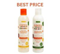 CANTU CARE FOR KIDS TEAR-FREE NOURISHING SHAMPOO & CONDITIONER FOR CURLY HAIR