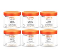 Cantu Cream Pomade For Men For Curls , Waves & Braids 227gm x 6