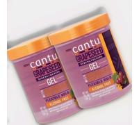 Cantu Grapessed Strengthening Hair Styling Gel 18.5 oz/524g -2 Pack