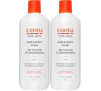 Cantu Mens 2 in 1 Hair & Body Wash 400ml (Pack of 2)
