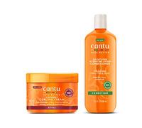 CANTU, Shea Butter Cream Conditioner, 400 ml & Shea Butter Coconut Curling Cream, 340 g