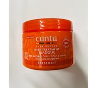 Cantu Shea Butter Deep Treatment Masque Made for Curls, Coils & Waves 340g.