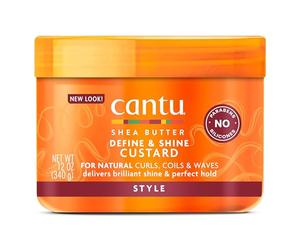 Cantu Shea Butter for Natural Hair Define & Shine Custard, 12 Ounce