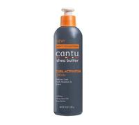 CANTU - Shea Butter Men's Curl Activator Cream - 295 g - Defines and Moisturises Curls - Softens and Strengthens Textured Hair - Lightweight Formula - Controls Frizz - Ideal for Daily Curl Care