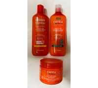Cantu Shea Butter Shampoo & Conditioner 400ml with Shea Butter Masque 12oz/340g.