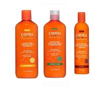 Cantu Shea Butter Shampoo &Conditioner 400mlwith Curl Activator Cream 12oz/355ml