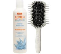 Cantu Weightless Smooth + Hold Gel 295ml & Curl Definer Brush Duo
