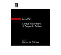 Cantus in Memory of Benjamin Britten