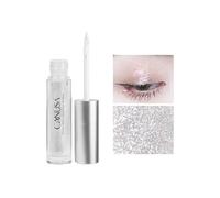 Canusa Liquid Glitter Eyeshadow & glitter eyeshadow that shimmers like shattered glass in every angle /2g/0.07 Fl Oz (Silver / 03)