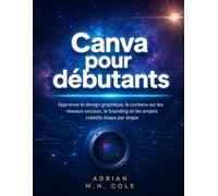 Canva pour débutants: Apprenez le design graphique, le contenu sur les réseaux sociaux, le branding et les projets créatifs étape par étape