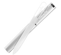 Canvalite Glass Nail Files for Natural Nails, Long Lasting Etch Glass Nail File with Hardcase Stocking Fillers Gifts for Women - Silver