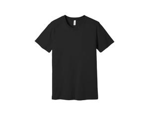 Canvas 3001C Mens Greenwich T-Shirt - Black - XS (US)