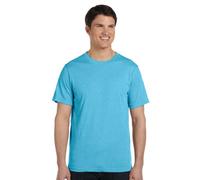 Canvas 3413C Mens Howard Tri-Blend T-Shirt - Aqua Triblend - XL (US)