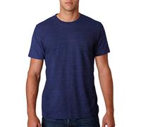 Canvas 3413C Mens Howard Tri-Blend T-Shirt - Navy Triblend - L (US)