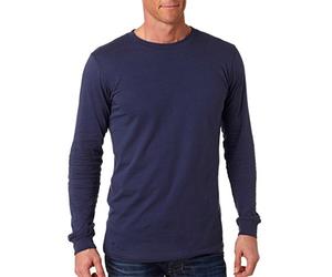 Canvas 3501 Men's 4.2 oz. Filmore Long-Sleeve T-Shirt - Navy - L (US)