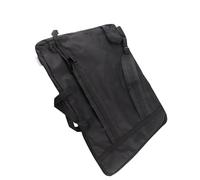 Canvas Art Bag with Large Storage Pocket for 4K Drawing Board and Paper, Comfortable Shoulder Strap for Artists on the Go (Black)
