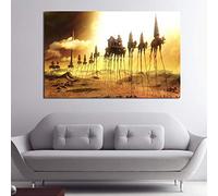 Canvas Art Surreal Abstract Canvas Painting Caravan Salvador Dali Posters and Prints Wall Art Picture, for Living Room Decor No Frame (Size : 19.7x27.6in(50x70cm) no Frame)