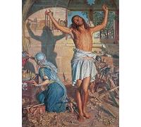 Canvas Artwork Pictures Print On Canvas Classic Painting l'ombra della morte William Holman Hunt for Hallway Decor 60x90cm