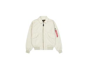 Canvas aviator jacket Alpha Industries CWU 36/P Gris M