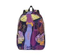 Canvas Backpack Lightweight Laptop BagTravel Hiking Bag for Adult Unisex