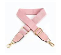 Canvas Bag Shoulder Strap 1Pc 3.8cm Canvas Cotton Bag Shoulder Strap 80-130cm Adjust Webbing Handbag Crossbody Replacement Bags Straps Accessory(Pink,GunBlackBuckle-38mm)