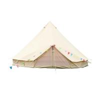 Canvas Bell Tent 4M Cotton Canvas Bell Tent | Waterproof Glamping Camping Outdoor Bell Tent