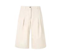 Canvas Bermuda Trousers with Pockets - female - PINKO - Bermudas - Beige - XL - Shorts XL