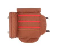 Canvas Blender Storage Bag, Bar Bartender Multi Functional One Shoulder Portable Bartending Utensils Storage Bag, Travel Bartender Kit(Brown)