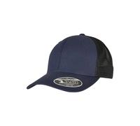 Flexfit 110 Structured Canvas Trucker Cap Blue