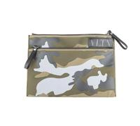 Canvas clutches - male - Valentino - Toilet Bags - Multicolor - ONE SIZE - Bags ONE SIZE