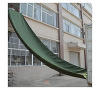 Canvas Construction Chute for Loading & Unloading 1.5x12m Warehouse Slide Conveyor Tarpaulin Belt Green Cargo Handling Slide for High-Rise Moving Goods