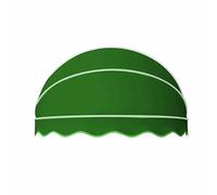 Canvas Dome Awning, Window Awning Door Canopy Cover, Retractable Awning Patio Galvanized Aluminum Foldable Frame, Outdoor Awning Covers