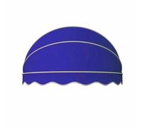 Canvas Dome Awning, Window Awning Door Canopy Cover, Retractable Awning Patio Galvanized Aluminum Foldable Frame, Outdoor Awning Covers