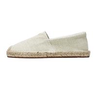 Canvas Espadrille Shoes for Men,Men's Flat Espadrilles,Casual Canvas Boat Shoes for Men,Fits The Ankle,Anti Slip,for Beach Or After Get Off Work and Entertainment