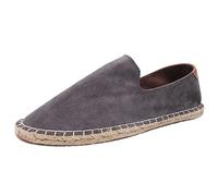 Canvas Espadrille Shoes for Men,Men's Flat Espadrilles,Mens Canvas Slip Ons Pumps,Comfortable,Wear Resistant,Skin Friendly,for Beach Or After Get Off Work and Entertainment