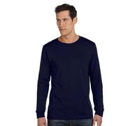 Canvas Filmore Long Sleeve Crewneck T-Shirt, M, Navy (US)
