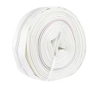 Canvas Fire Hose, Agricultural Irrigation Hose, Fire Hose Lay-Flat Discharge Pumping Hose with 360° Leak-proof Sealing Gasket, Thickened Pressure-resistant Design for Swimming Pool, Draining Pond