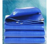 Canvas Folding Fish PondWaterproof Outdoor Pool with Drain Valve Easy Setup 3x1x1m Perfect for Fish Plants and Garden DecorBlue