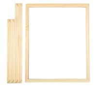 Canvas Frame 16x20 Inch Wooden Canvas Frame, Easy to Assemble 4 Rectangular Strips, DIY Canvas Stretcher Frames for Oil Painting, Canvas Photos & Wall Art,Frame for Canvas Painting