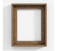 Canvas Frame 8x10 Frame for Canvas Painting Floating Frame for 1" Deep Canvas, Floater Frame for Canvas Artist Panel Oil Painting Wall Art Décor, Vertical or Horizontal Picture Wall Decor, Natural