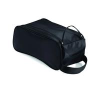 Canvas handle shoe bag Quadra Noir 35x16x18 cm