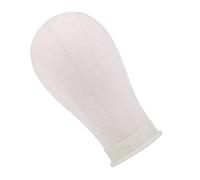 Canvas Head Wig Manikin Model Head, Mannequin Head for Wig Hat Glass or other Head Decoration Product Display, Model Head with Adjustable Clamp, Beige (21 Inch)