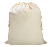 Canvas Laundry Bag 40in x 35in, Thick Cotton Laundry Bag with Handles & Drawstring, Extra Large Heavy Duty Washable Basket Liner Hamper Liner Storage Sack for Travel, Camp, College (XXL, 1 Pack)