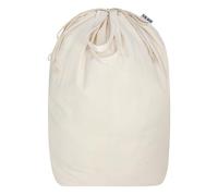 Canvas Laundry Bags 16x16in with Handles & Square Base, Extra Large Heavy Duty Laundry Basket Hamper Liner, Washable Drawstring Dirty Clothes Bag Canvas Storage Sack(Beige,1 Pack)