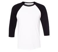 Canvas Mens 3/4 Sleeve Baseball T-Shirt 3 Colours Sizes S-2X BC1332