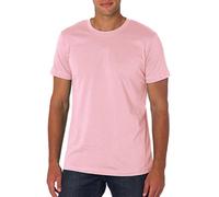 Canvas Men's Short-Sleeve Fitted T-Shirt, SOFT PINK, XXXX-Large (US)