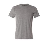 Canvas Mens Triblend Crew Neck Plain Short Sleeve T-Shirt (2XL) (Grey Triblend)